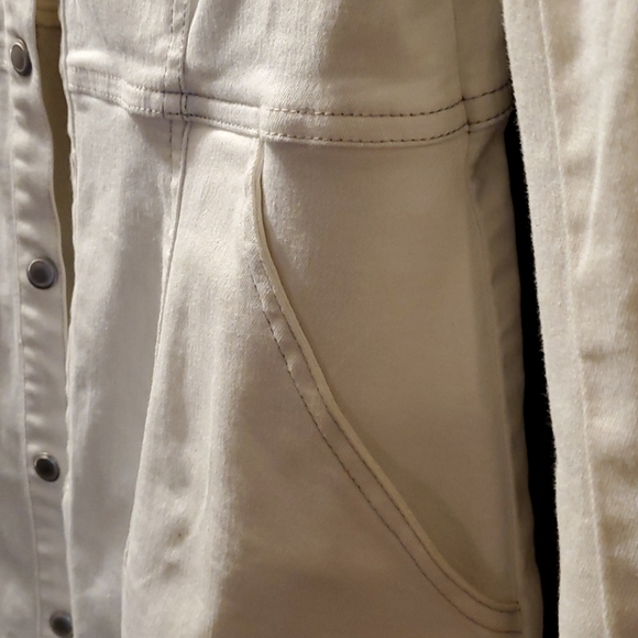 Free People White demin dress - Picture 7 of 12